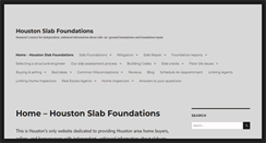 Desktop Screenshot of houstonslabfoundations.com